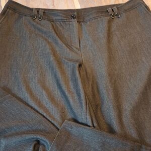 Chic Charcoal Women's Trousers